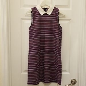 ZARA Trafaluc Peter Pan Collar Shift Dress